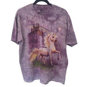 The Mountain Unicorn Castle t shirt